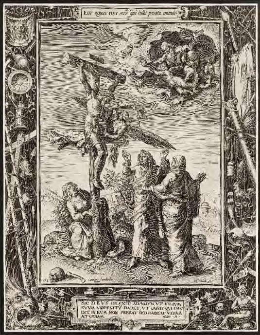 Kleines Zittauer Fastentuch Kupferstich